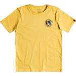 Dětská trička Quiksilver v žluté barvě z bavlny ve slevě 