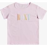 BIO Dětská trička Roxy v růžové barvě z bavlny ve slevě 