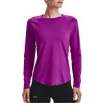 Dámská  Fitness trička Under Armour Rush ve fialové barvě ve velikosti M s dlouhým rukávem 