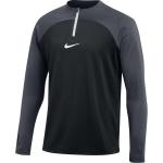 Pánské Topy Nike Academy v černé barvě z polyesteru s dlouhým rukávem ve slevě 
