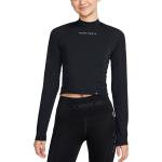 Dámská  Trička na běhání Nike v černé barvě z polyesteru ve velikosti XS s dlouhým rukávem ve slevě 