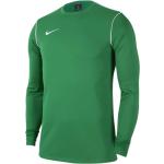 Dětská trička s dlouhým rukávem Nike v zelené barvě 