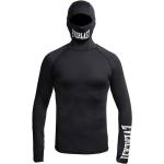 Pánská  Fitness trička EVERLAST v černé barvě ve velikosti L s dlouhým rukávem ve slevě 