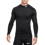 Pánská  Fitness trička Nike Pro v černé barvě ve velikosti L s dlouhým rukávem ve slevě 