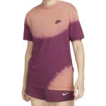 Dámská  Trička s potiskem Nike Essentials v růžové barvě v moderním stylu z bavlny 