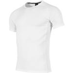 Pánská  Funkční trička Stanno v bílé barvě ve velikosti XXL s krátkým rukávem plus size 