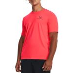 Pánská  Fitness trička Under Armour Rush v červené barvě ve velikosti XS s krátkým rukávem ve slevě 