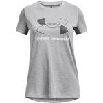 Dětská trička s krátkým rukávem Under Armour Tech v šedé barvě 