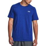 Pánská  Fitness trička Under Armour Vanish v modré barvě z polyesteru ve velikosti S  strečová  