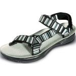 Pánské Páskové sandály v šedé barvě z kůže na léto 