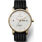 Náramkové hodinky TRIWA v černé barvě v minimalistickém stylu ocelové s minerálním sklíčkem 