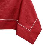 Ubrusy v bordeaux červené z polyesteru 