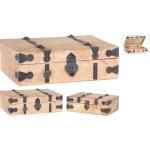 Úložné boxy ve vintage stylu ze dřeva 