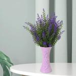Vázy v levandulové barvě o velikosti 34 cm 