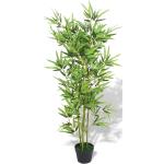 Umělá rostlina bambus s květináčem - 120 cm | zelený