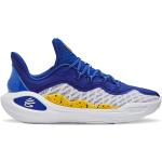 Pánské Basketbalové boty Under Armour Curry v modré barvě s motivem Golden State Warriors ve slevě 