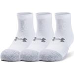 Pánské Sportovní ponožky Under Armour HeatGear v bílé barvě z polyesteru ve velikosti M ve slevě 