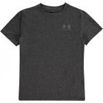 Dětská trička s krátkým rukávem Chlapecké v černé barvě ve velikosti 12 ve slevě od značky Under Armour z obchodu DragonSport.cz 