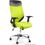 Kancelářské židle UNIQUE v šedé barvě z polyuretanu 