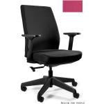 Kancelářské židle UNIQUE v růžové barvě v minimalistickém stylu z plastu 