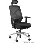 Kancelářské židle UNIQUE v šedé barvě v minimalistickém stylu 