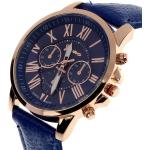 Pánské Náramkové hodinky v modré barvě v elegantním stylu 