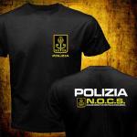 Unisex tričko Nocs Itálie Policejní taktická jednotka Swat Counter Terrorist Special Force