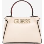 Dámské Luxusní kabelky Guess Uptown Chic v hnědé barvě 