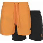 Sportovní plavky Urban Classics v neonově oranžové barvě ve velikosti XXL plus size 