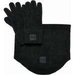 Pánské Rukavice Urban Classics v černé barvě z fleecu ve velikosti L na zimu 