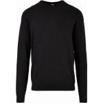 Pletené svetry Urban Classics v černé barvě ve velikosti 10 XL s kulatým výstřihem plus size 