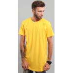 Pánská  Dlouhá trička Urban Classics v žluté barvě ve velikosti M 