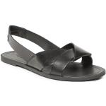 Dámské Kožené sandály Vagabond v černé barvě z kůže ve velikosti 36 na léto 