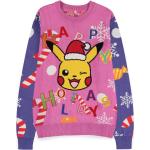 Pánské Vánoční svetry ve velikosti L s motivem Pokémon Pikachu vánoční 