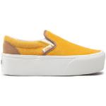 Dámské Semišové tenisky Vans v žluté barvě v skater stylu ve velikosti 37 ve slevě 