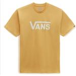 Pánská BIO  Skate trička Vans v žluté barvě v skater stylu z bavlny ve velikosti L ve slevě 