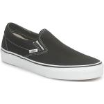 Dámské Skate boty Vans Classic Slip-On v černé barvě v skater stylu ve velikosti 46 bez zapínání 