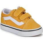 Dětské Skate boty Vans Old Skool v žluté barvě v skater stylu ve velikosti 26 