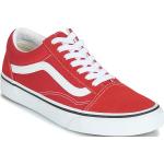Pánské Skate boty Vans Old Skool v červené barvě v skater stylu ve velikosti 46 ve slevě 