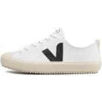 Pánské Kotníkové boty Veja Nova v bílé barvě z plátěného materiálu ve velikosti 42 udržitelná móda 