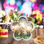 Velikonoční dekorace vícebarevné ze dřeva 