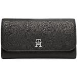 Dámské Luxusní peněženky Tommy Hilfiger v černé barvě ve slevě 
