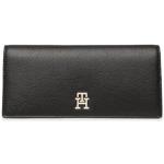 Dámské Luxusní peněženky Tommy Hilfiger v černé barvě v ležérním stylu ve slevě 