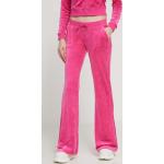 Dámské Legíny Juicy Couture v růžové barvě ve velikosti L s nízkým pasem 