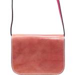 Dámské Kožené kabelky Vera Pelle v růžové barvě z kůže 