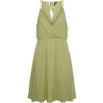 Dámské Letní šaty VERO MODA ve světle zelené barvě ve velikosti XXL bez rukávů ve slevě plus size 