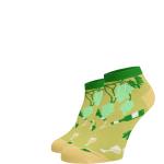 Dámské Kotníkové ponožky ve světle zelené barvě v moderním stylu z bavlny ve velikosti 38 ve slevě 