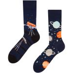 Pánské Ponožky dedoles v modré barvě s vesmírným vzorem ve velikosti S 