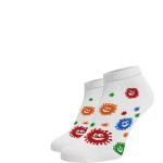 Dámské Kotníkové ponožky v bílé barvě v moderním stylu ve velikosti 38 ve slevě 