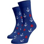 Pánské Ponožky v modré barvě v námořnickém stylu z bavlny ve velikosti 41 ve slevě 